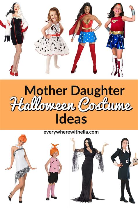 mother and daughter halloween outfits|mommy and daughter costume ideas.